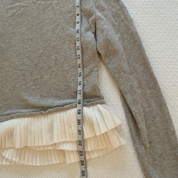 J. Crew Ruffle Sweatshirt - Picture 5 of 7